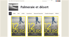 Desktop Screenshot of palmeraieetdesert.fr